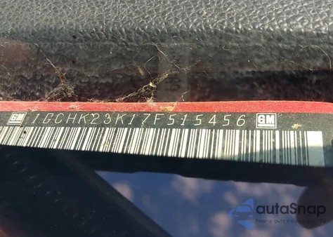 2007 Chevrolet Silverado 2500Hd Lt1 from USA, damaged, VIN 1GCHK23K17F515456